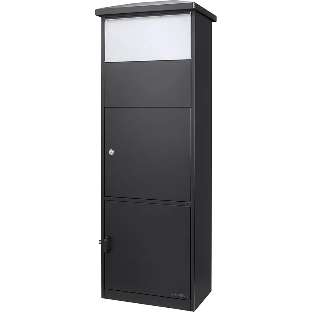 Barska MPB-600 Dual Compartment Locking Parcel Box with Package Compartment