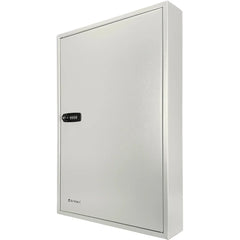 Barska 160 Capacity Fixed Position Key Cabinet with Combination & Key Lock, White Tags