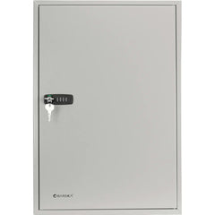 Barska 160 Capacity Fixed Position Key Cabinet with Combination & Key Lock, White Tags
