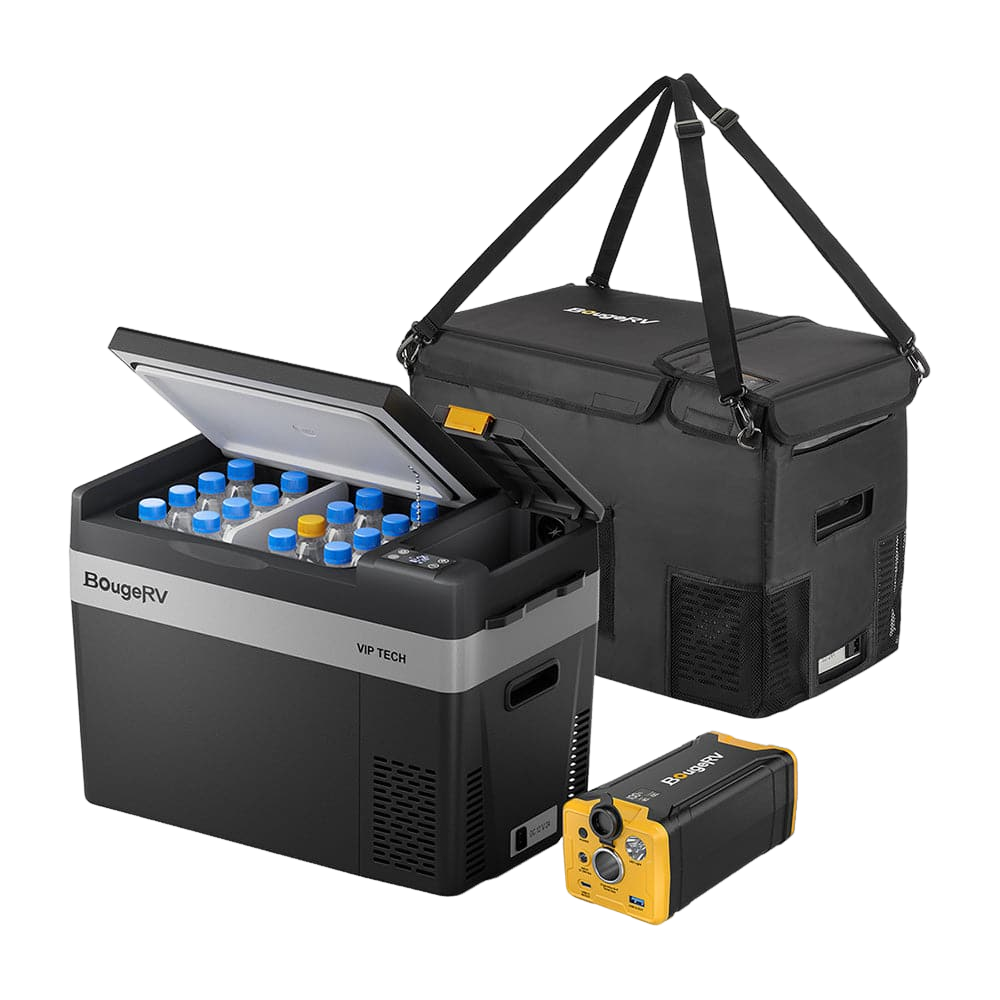 CRPRO30 VIP Upgraded 30 Quart 12V Car Fridge Kit