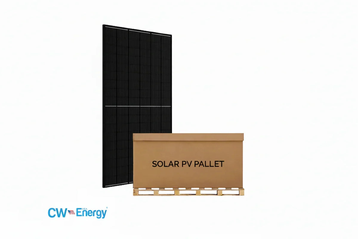 CW Energy Pallet of 450W Monofacial Solar Panels | 35 Panels - Green Vista Living