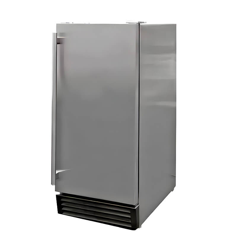 Cal Flame 14-Inch 3.2 Cu. Ft. Outdoor Rated Compact Refrigerator - BBQ10710