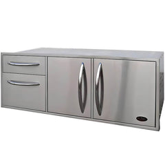 Cal Flame 52 Inch Door & Drawers Complete Utility Storage Set - BBQ07909