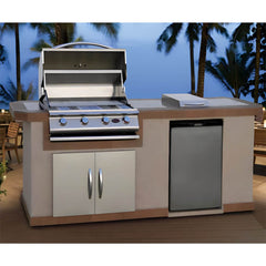 Cal Flame Atlantic Q 8 Ft. BBQ Grill Island - BBK801