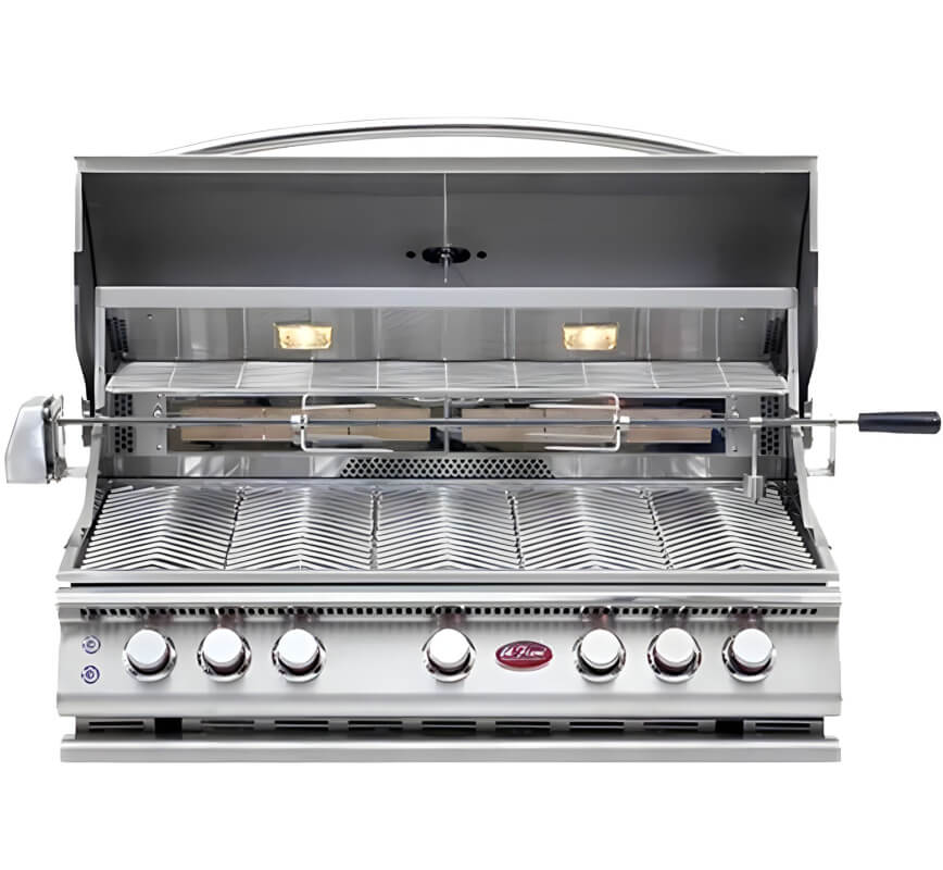 Cal Flame Convection 40 Inch 5 Burner Built In Grill