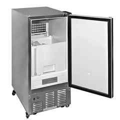 Cal Flame 1.71 Cu. Ft. Outdoor Stainless Steel Ice Maker - BBQ10700