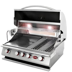 Cal Flame P Series 32 Inch 4 Burner Built In Grill
