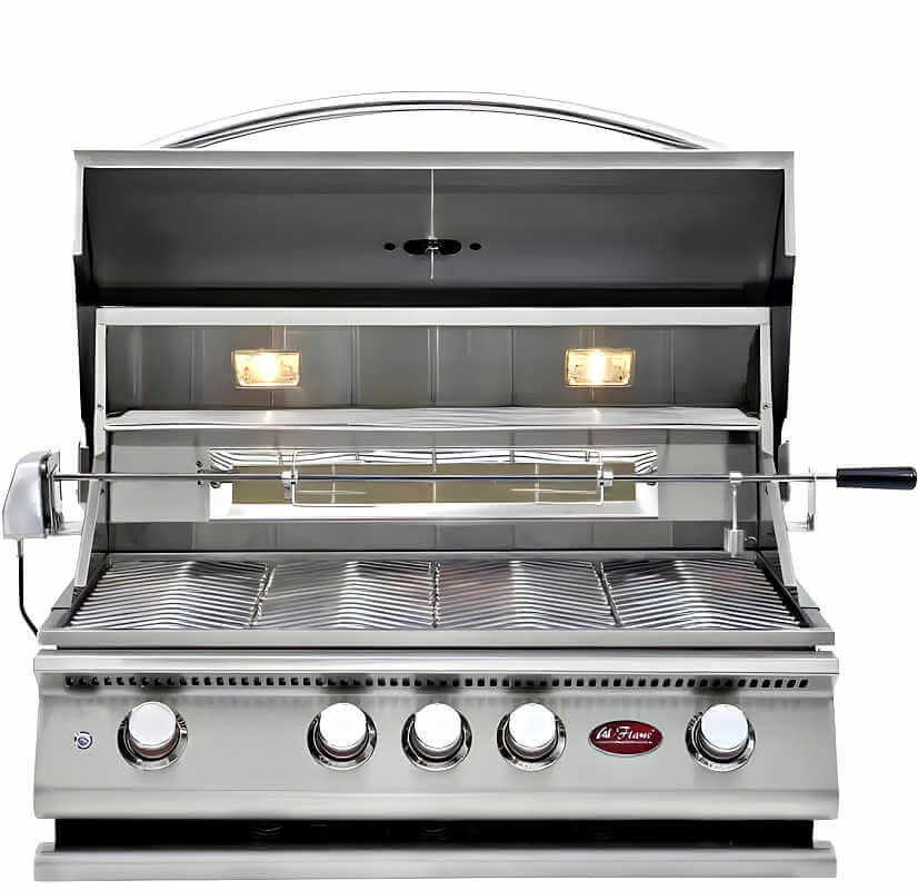 Cal Flame P Series 32 Inch 4 Burner Built In Grill