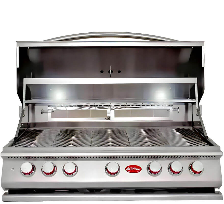 Cal Flame P Series 40 Inch 5 Burner Built In Grill
