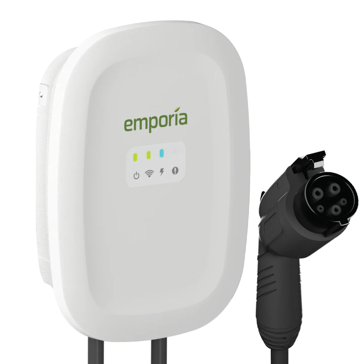 Emporia EV Charger | White | NEMA 14-50 | J1772 (CLASSIC)