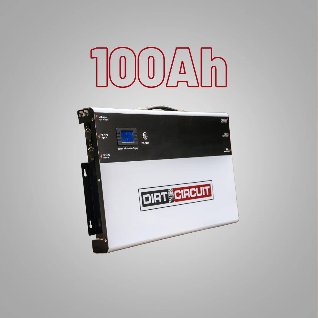 Dirt Circuit 100Ah LiFePO4 Battery – Heated