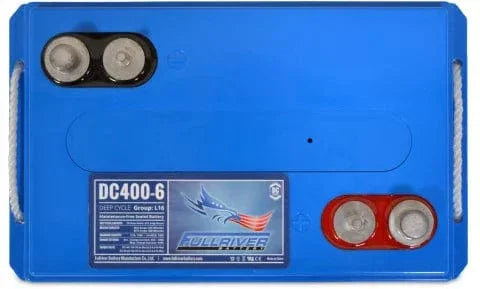 Fullriver Battery DC400-6, 6V L16 AGM Battery (415AH) - Green Vista Living