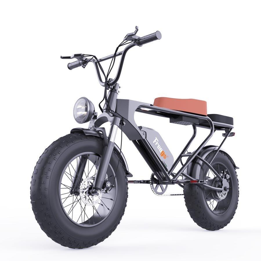 Freego DK200 Off Road Mountain Electric Bike 20'' Fat tires 20Ah Lithium Battery