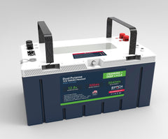 Epoch Batteries 12V 300Ah LiFePO4 | Heated, Bluetooth, Group 8D, Victron Comms | Cranking & Deep Cycle Battery (Dual Purpose) - Green Vista Living
