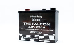 12.8V 25AH - "THE FALCON" - MONSTER RACING LITHIUM - Green Vista Living
