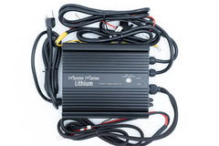 Monster Marine Lithium 24V dynamic charge system with cables, black inverter charger