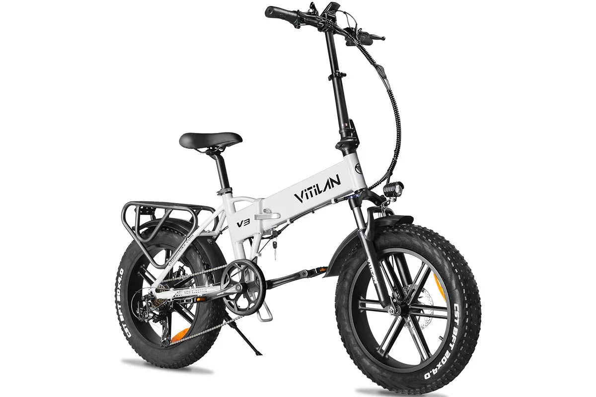 Vitilan V3 2.0 Folding Fat Tires Adult All Terrain Electric Bike Vitilan