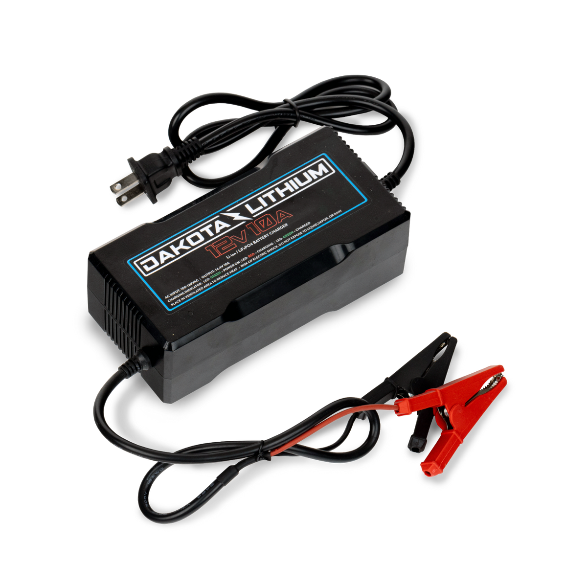 Dakota Lithium 12V 10A LiFePO4 Battery Charger