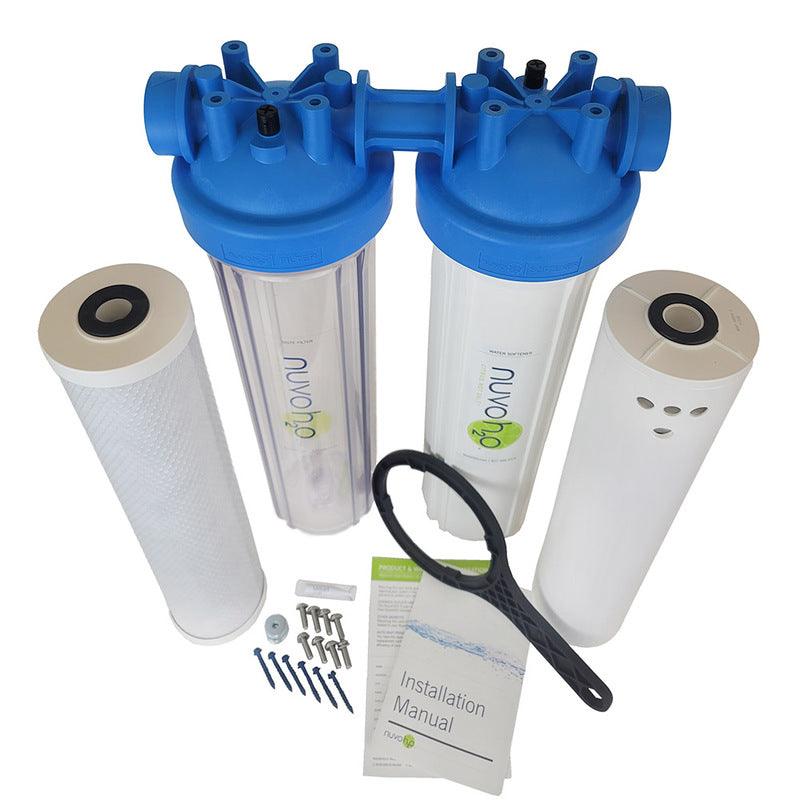 NuvoH2O Manor Duo Water Softener + Filtration System - Green Vista Living