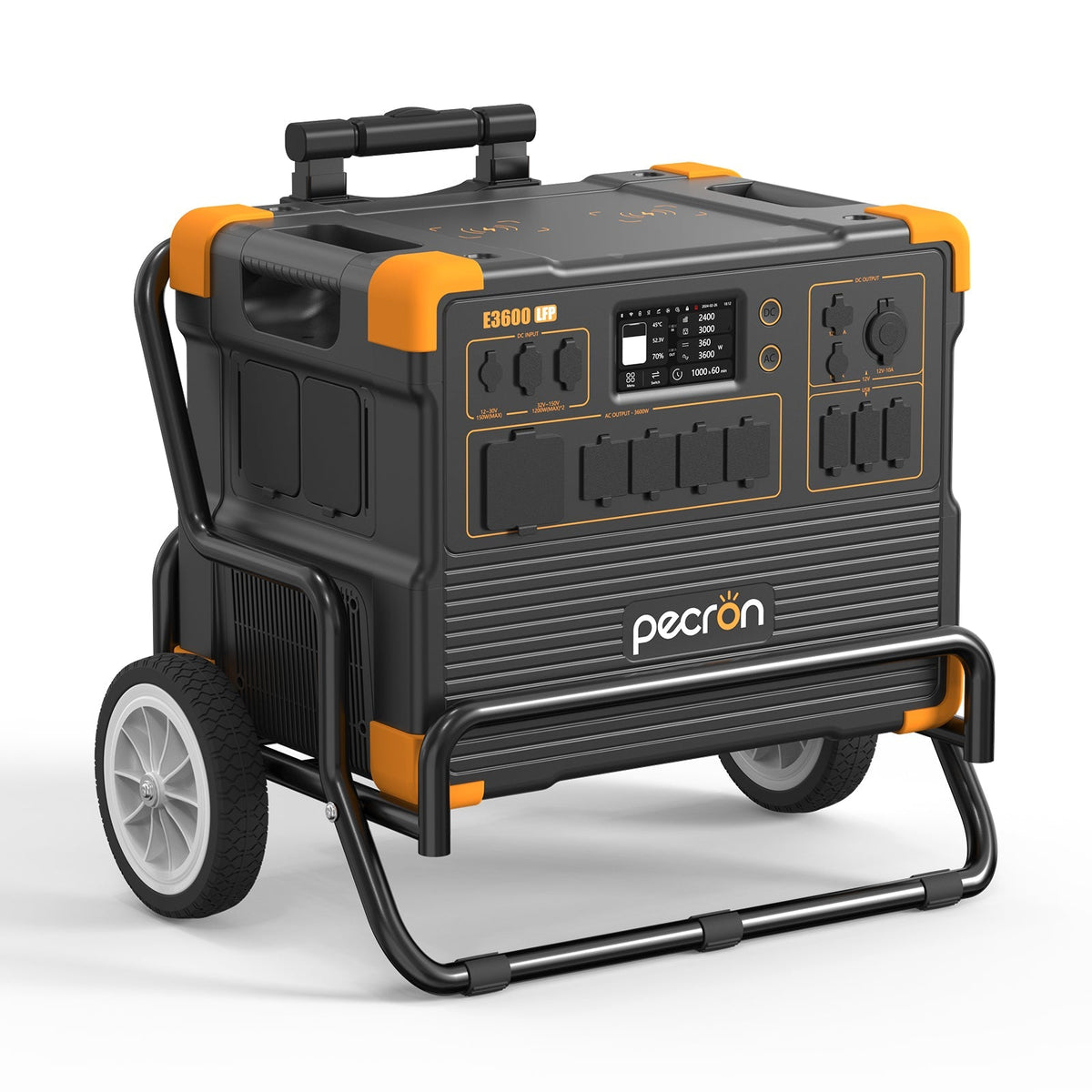 PECRON E3600LFP Portable Power Station 3600W 3072Wh - Green Vista Living