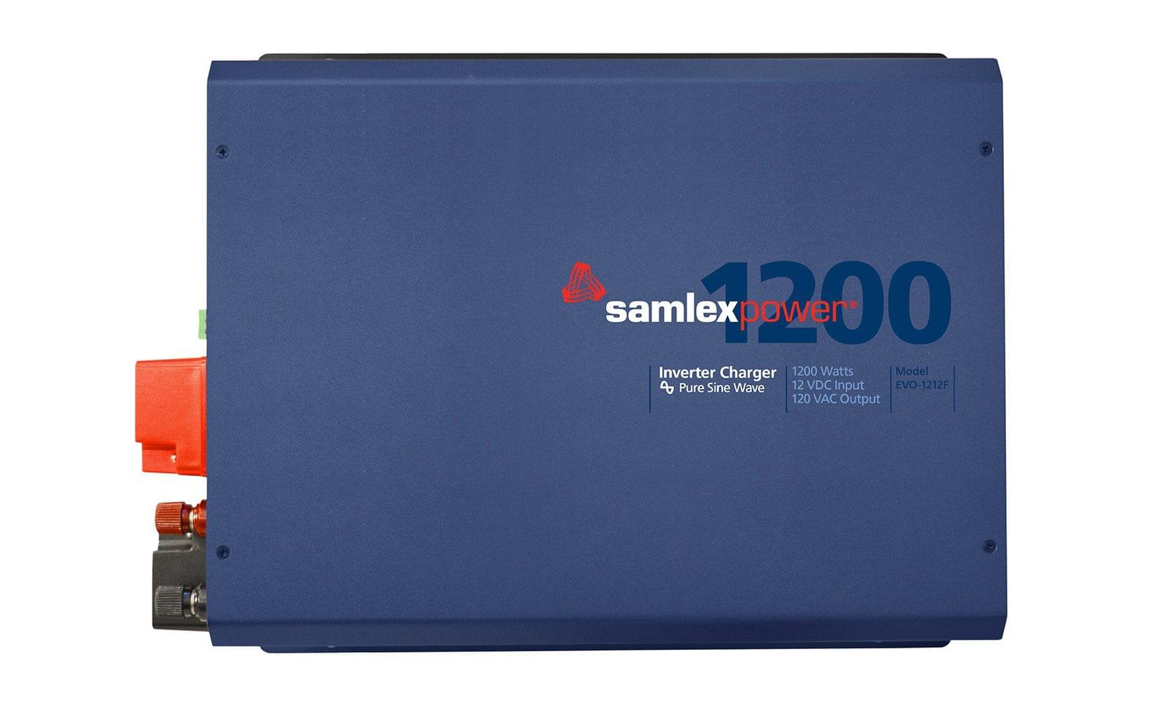 Samlex 1200 Watts 12V Pure Sine Inverter/Charger EVO-1212F - Green Vista Living