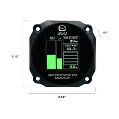Expion360 GC2 LiFePO4 Lithium Battery Monitor Kit Digital Status Display | Expion360