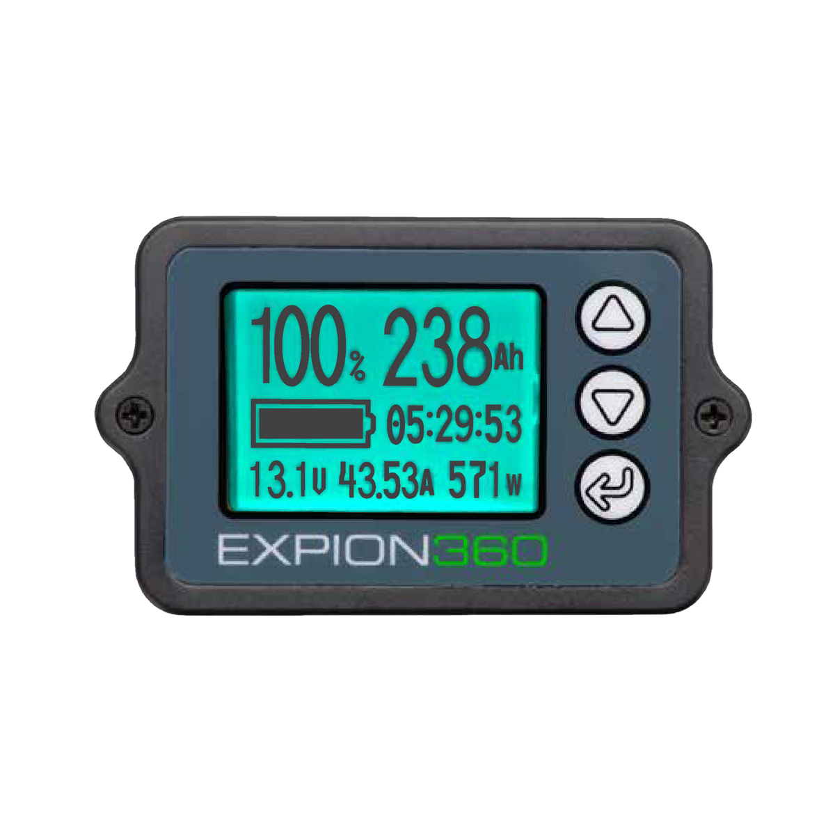 Expion360 Lithium Battery Monitor Kit with Shunt (BM350) – High Precision LiFePO4 Fuel Gauge | Expion360