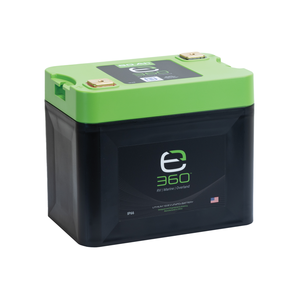 Expion360 12V 80Ah LiFePO4 Lithium Battery – Group 24