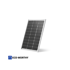 Eco-Worthy 100W Bifacial Solar Panel