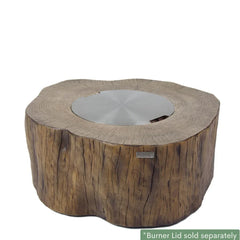 Elementi Manchester Fire Pit Table - Red Wood