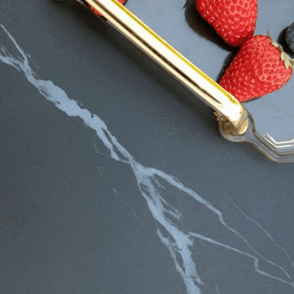 Elementi Plus Sofia Marble Porcelain Fire Table OFP103BB Elementi