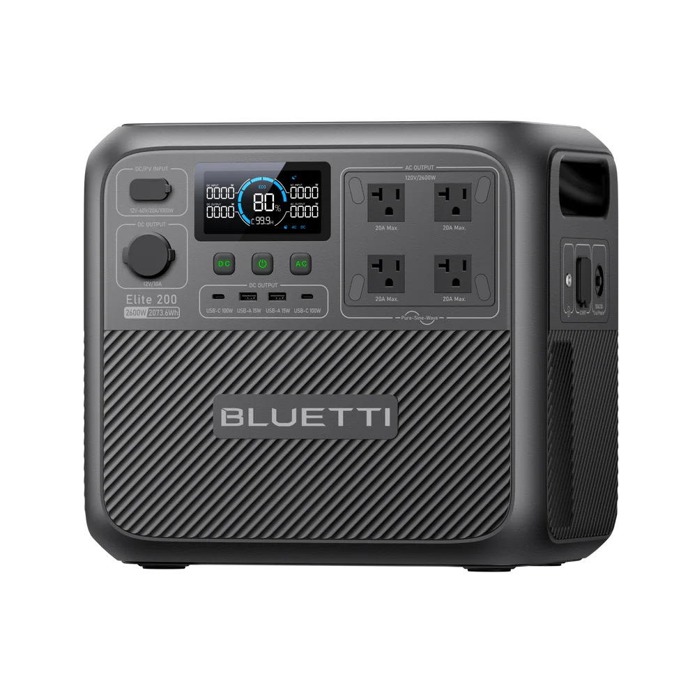 BLUETTI Elite 200 V2 Portable Power Station | 2600W 2073.6Wh