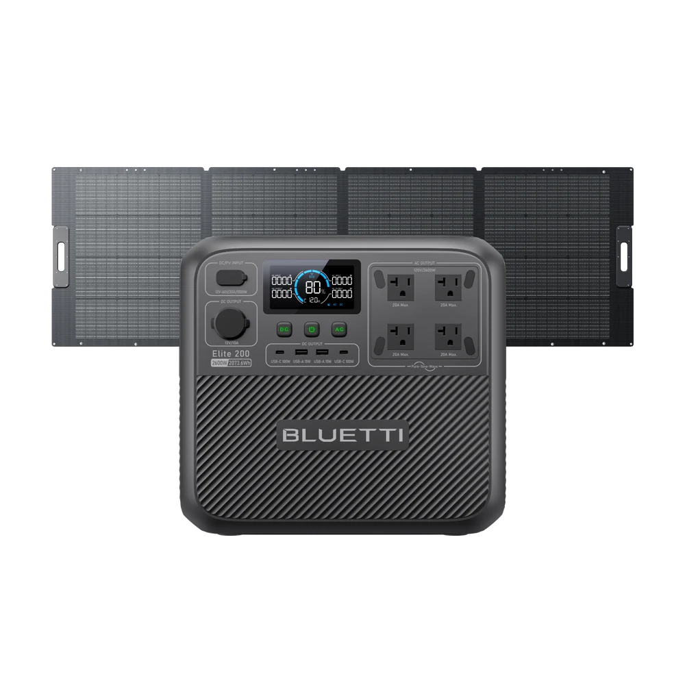 BLUETTI Elite 200 V2 Portable Power Station | 2600W 2073.6Wh