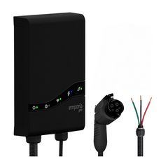Emporia Pro Level 2 EV Charger| Black | Hardwire | J1772
