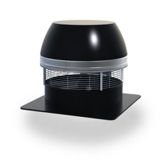 Enervex RSHT 9" Chimney Fan With 12" Manual Fireplace Damper & 15A Fan Speed Control - Manual Draft & Damper System