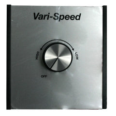 Enervex RSHT 9" Chimney Fan With 12" Manual Fireplace Damper & 15A Fan Speed Control - Manual Draft & Damper System