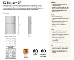 Enphase IQBATTERY-5P-1P-NA IQ Battery 5P Kit - Green Vista Living