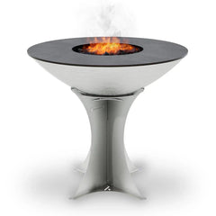 Arteflame 40″ Platinum Series — Stainless Fire Bowl Flat-Top Grill with Euro Base (Stainless or Powder-Coated: Black/Red/Yellow) - Green Vista Living
