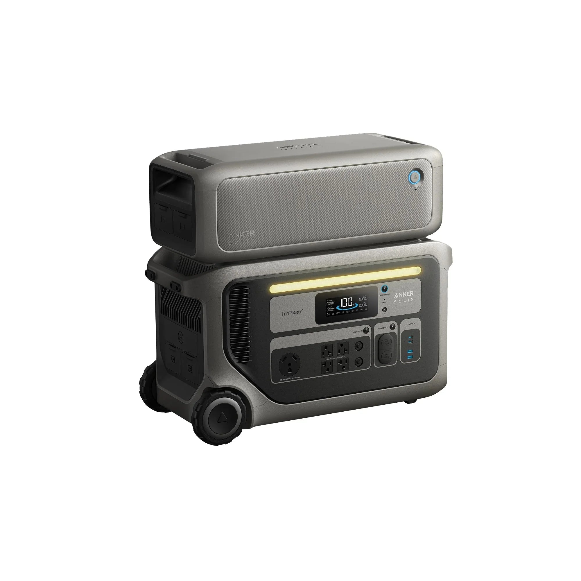 Anker SOLIX F3000 Portable Power Station + BP3000 Expansion Battery - Green Vista Living
