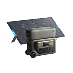 Anker SOLIX F3000 Portable Power Station + BP3000 Expansion Battery + 400w Solar Panel - Green Vista Living