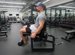 Selectorized Leg Extension & Prone Leg Curl Combo w/250lb weight stack (New) Sports & Fitness Exchange