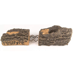 Real Fyre 72-inch Charred Majestic Oak Standard Gas Log Set
