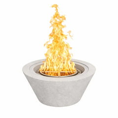 Flame Havens 24" Round GFRC Concrete Cone Style Fire Only Bowl by Flame Havens Serenity Series