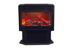Amantii Sierra Flame 26-inch Lumina Freestanding Smart Electric Fireplace - Green Vista Living