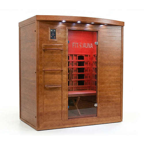 FitSauna DIY Exercise Sauna, Hemlock, 3-Person, 69” x 53” x 80”