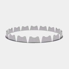 Arteflame Stainless Steel Food Saver For 18" Inserts (8.5"Ø Grate) - Keep Food Secure on the Grill - Green Vista Living