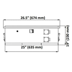 5kWh Fortress LFP-5K-48V Lithium Battery (100Ah) - Green Vista Living