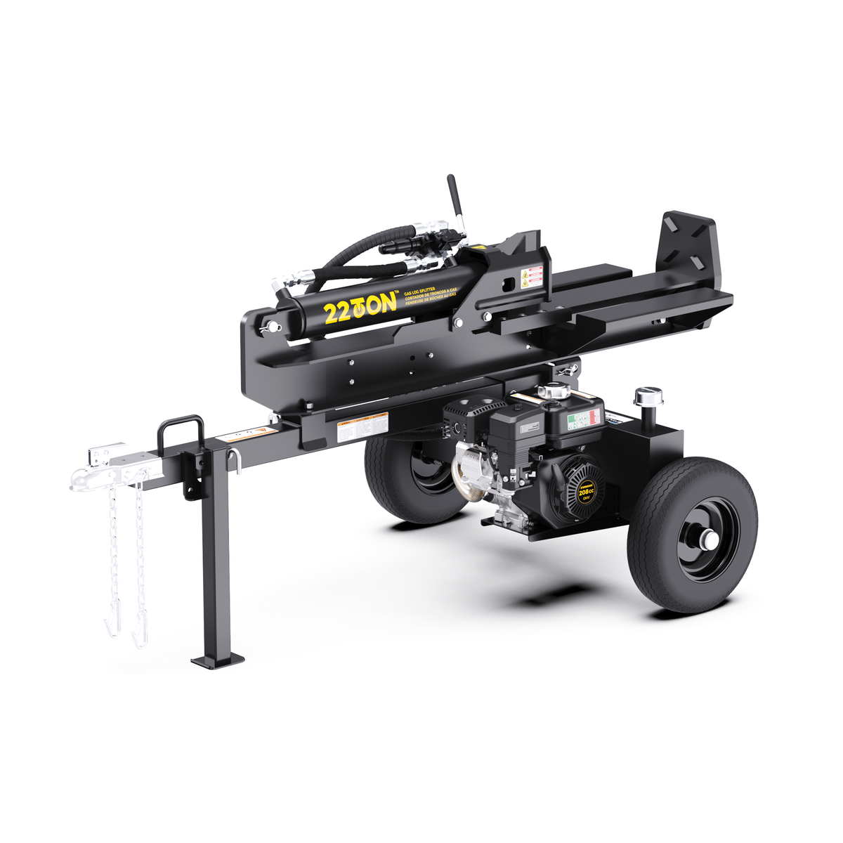 FIRMAN Power Equipment 22-Ton Gas Powered Hydraulic Log Splitter