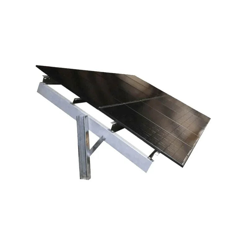 Sinclair SkyRack HD - Ground Mount Solar Rack for 12 / 18 / 24 / 36 or 48 Solar Panels | Made In USA | Engineered / Galvanized Steel | Fixed or Seasonal Tilt Adjust - Green Vista Living