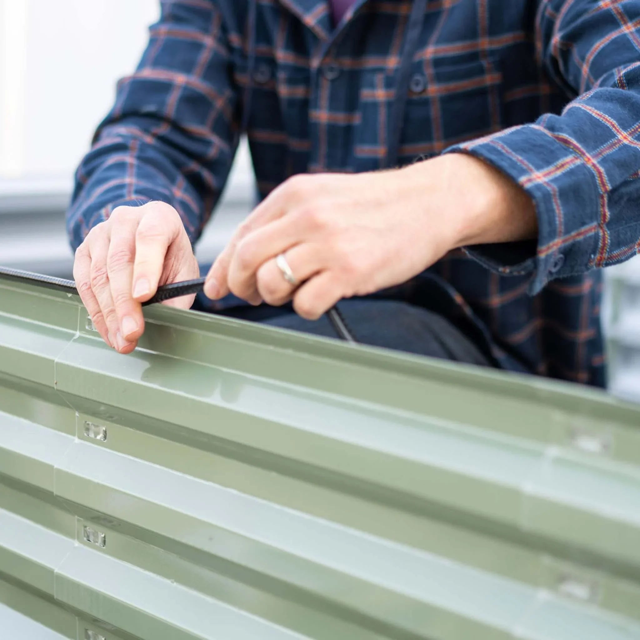Bootstrap Farmer 17" Metal Modular Raised Garden Bed Kit | 6 in 1 "No Tools Needed" - Green Vista Living